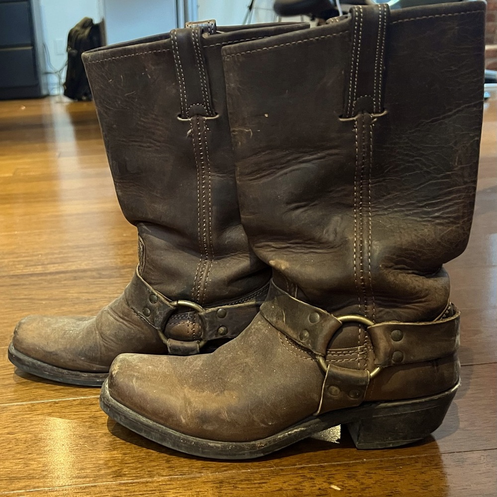 Vintage Frye boots.
